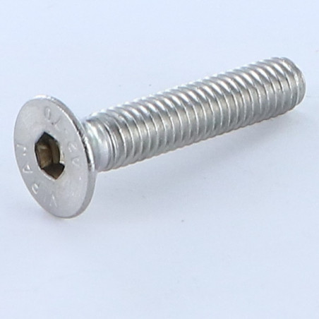 1 x Vis métaux Inox A2 FHC tête fraisée empreinte hexagonale creuse Clé de 4 HC4 M6X35 Filetage total