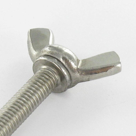 1 x Vis Oreilles M5X35 Forme amEricaine Inox A2