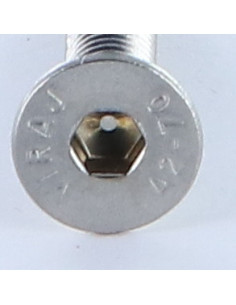 Vis métaux Inox A2 FHC tête fraisée empreinte hexagonale... 2