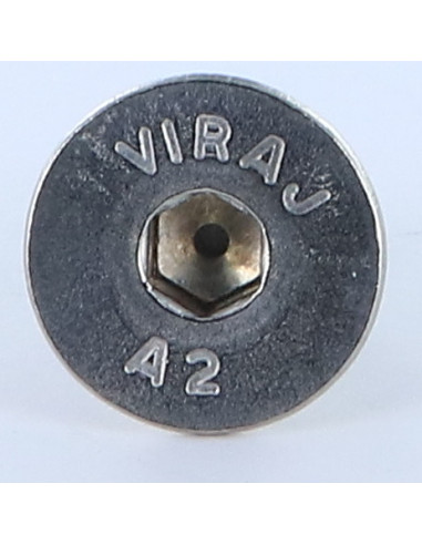 1 x Vis métaux Inox A2 FHC tête fraisée...