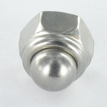 1 x Ecrou borgne Frein M6 Inox A2