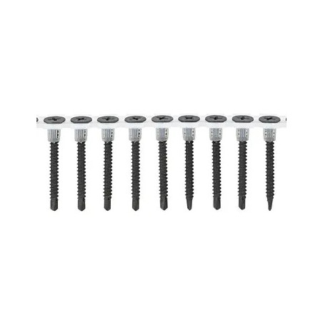 1 x Bande de 50 Vis pour plaque de plâtre Spax GIX-D 3.5X35 Acier phosphate