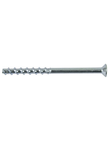1 x Vis béton Tête fraisée TORX 6X40 Acier zingué