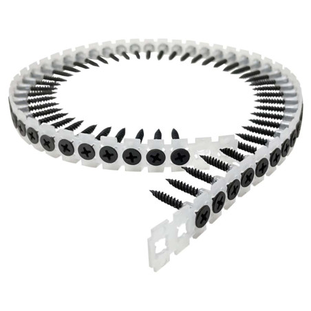 1 x Bande de 50 Vis pour plaque de plâtre Acier phosphate 3.5X25