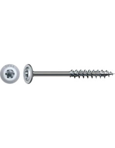 Spax Vis bois Tête disque TORX T50 10X220 Filetée sur 80...