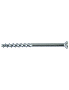 Vis béton Tête fraisée TORX 5X40 Acier zingué