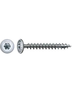 Spax Vis bois Tête disque TORX T40 8X550 Filetée sur 80...