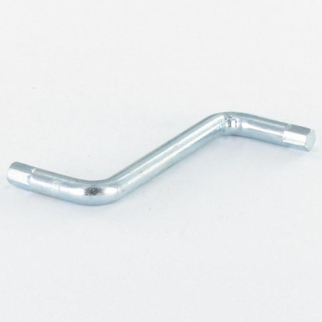 1 x Clé Forme Z Pour Clé de 3 HC3 Longueur total 46 Acier zingué