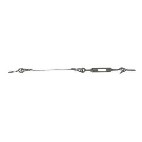 1 x Kit 15 mètres de cable inox diamètre 2