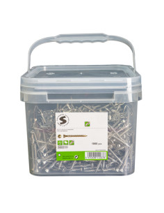 Seau de 1000 Vis terrasse 5X60 Inox A2 Tête fraisée TORX...