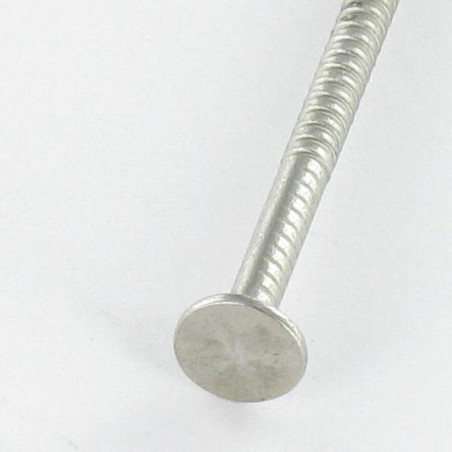 1 x Kg de pointes Anneau Tête plate 30 Diamètre 2.3 Inox A2