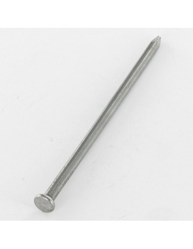 1 x Kg de pointes Acier brut Tête plate 1.8X35