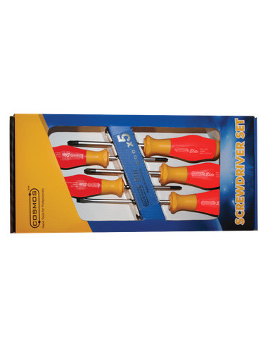 1 x Jeu de 5 Tournevis Pour électricien