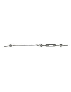Kit 30 mètres de cable inox diamètre 2 2