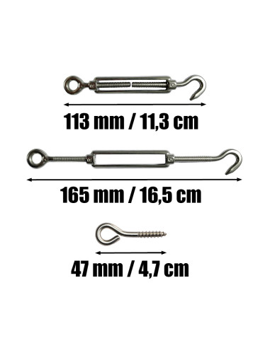1 x Kit 30 mètres de cable inox diamètre 2