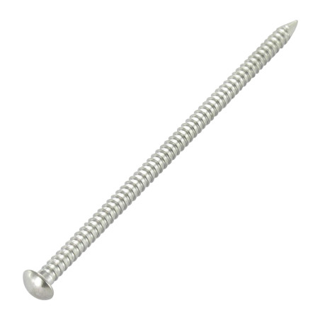1 x Kg de pointes Inox A4 Tête ronde TR ANNELEE 3.8X90
