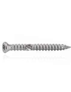 Vis terrasse Double filet Tête fraisée TORX T25 5X80 Inox...