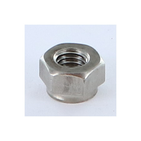 1 x Ecrou à riveter Hexagonal M8 Epaisseur tole 14 Inox A2