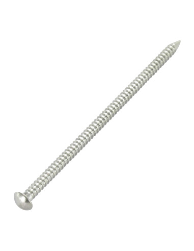 1 x Kg de pointes Inox A4 Tête ronde TR ANNELEE...