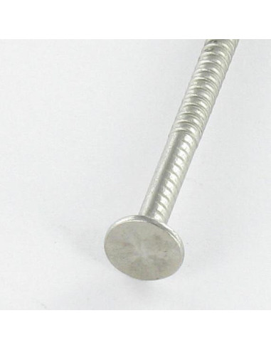 1 x Kg de pointes Anneau Tête plate Longueur 45...