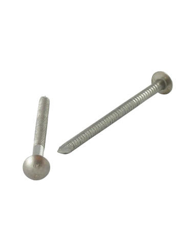 1 x Kg de pointes Inox A2 Tête ronde TR ANNELEE...