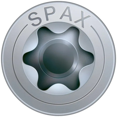 1 x Spax Vis bois Tête fraisée TORX T30 6X60 Filetage total WIROX