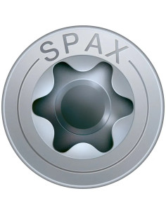 Spax Vis bois Tête fraisée TORX T10 3X12 Filetage total... 2