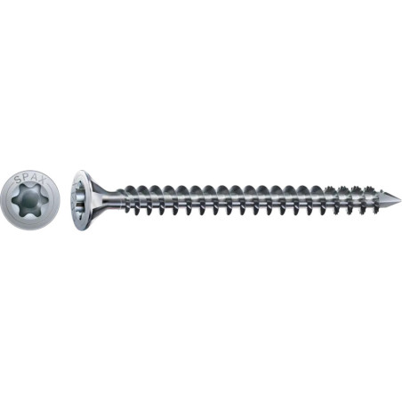 1 x Spax Vis bois Tête fraisée TORX T50 10X350 Filetage total WIROX