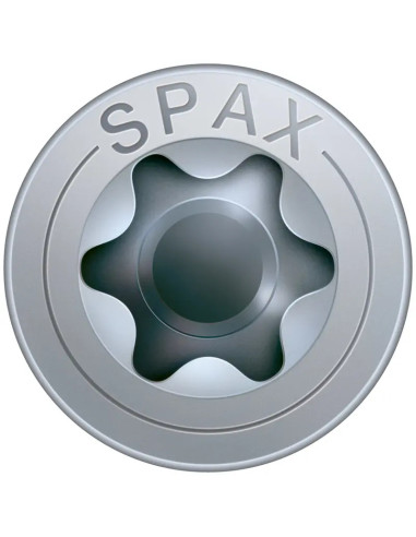1 x Spax Vis bois Tête fraisée TORX T50 12X400...