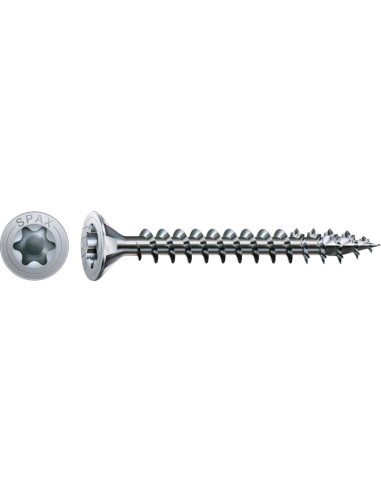 1 x Spax Vis bois Tête fraisée TORX T20 4.5X35...