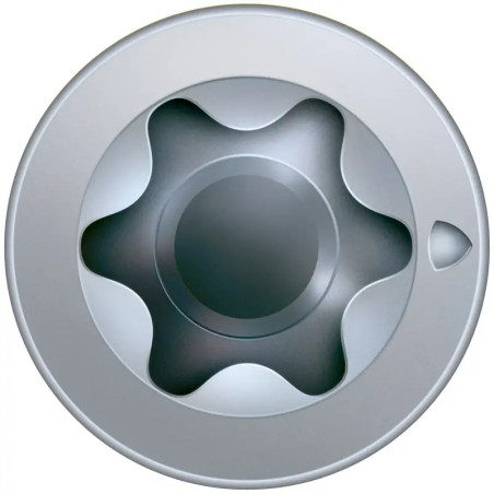 1 x Spax Vis Pour CHASSIS PVC 7.5X130 TORX T30 WIROX