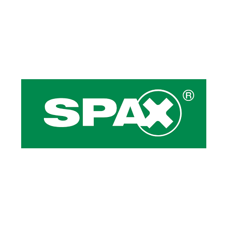 1 x Spax Vis bois Tête fraisée Pozi N°2 4X50 Filetage total 4CUT Inox A2