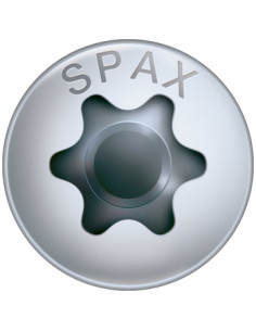 Spax Vis bois Tête ronde TR T-STAR+ TORX T20 WIROX 5X80... 2