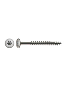 Spax Vis charpente tête disque Inox A2 8X180 Filetée sur...