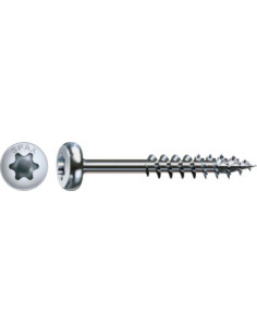 Spax Vis bois Tête ronde TR T-STAR+ TORX T20 WIROX 4X60...