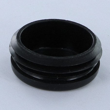 1 x Bouchon rond pour tube Diamètre EXT101.6INT89.6-94.4 Polyethylène noir
