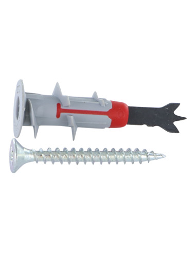 1 x Cheville DUOBLADE Fischer Avec Vis 4.5X40