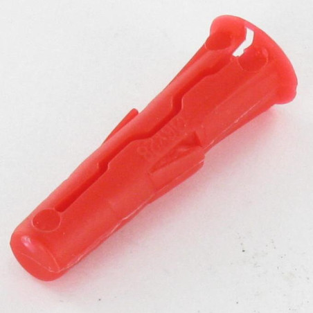 1 x Cheville Universelle PP UNO 6 Rouge