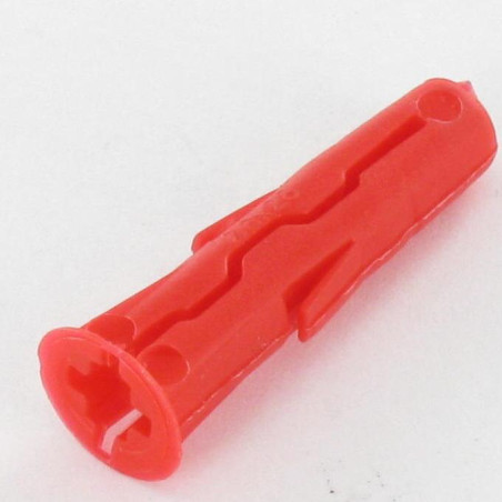 1 x Cheville Universelle PP UNO 6 Rouge RAWLPLUG
