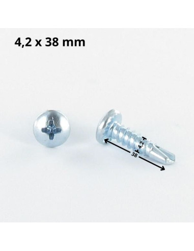 1 x Vis autoperceuse Tête cylindrique bombée...