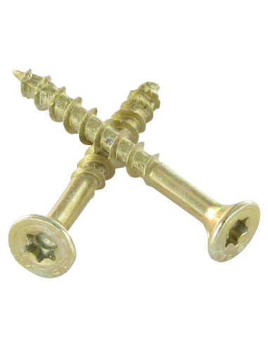1 x Vis Spax Tête fraisée TORX T20 4X25 Filetée...