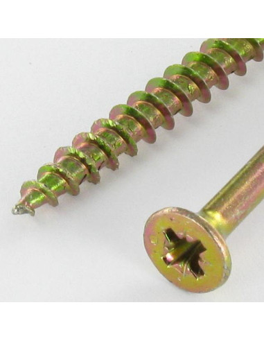 1 x Vis Spax Tête fraisée Pozi N°2 4.5X35...