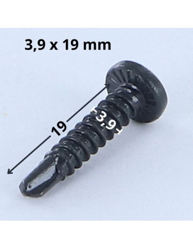 1 x Vis autoperceuse Tête cylindrique bombée...
