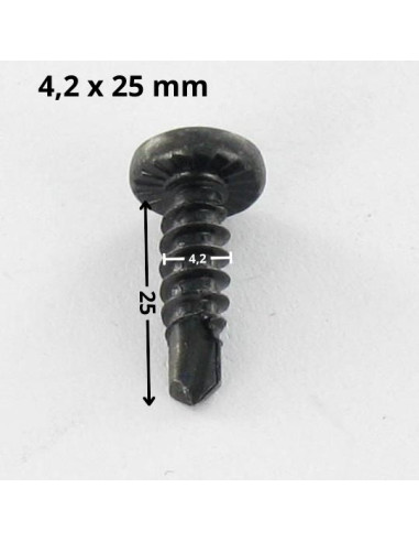 1 x Vis autoperceuse Tête cylindrique bombée...