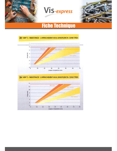 1 x VBA3 Poelier Pozi 4X40 Acier zingué RAL6005...