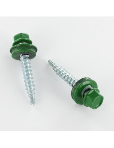Vis autoperceuse Tête hexagonale TH 4.8X35 Rondelle...