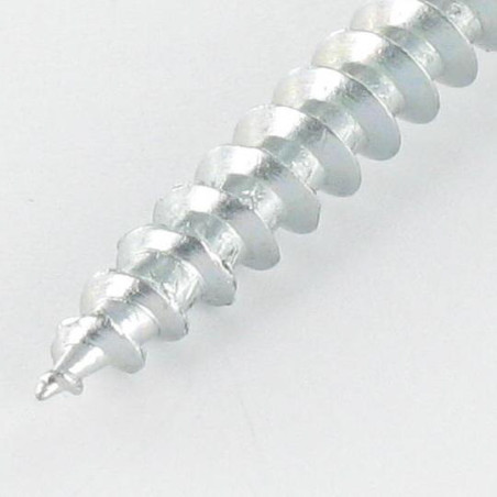 1 x VBA3 Tête ronde TR Pozi 3.5X20 Acier zingué