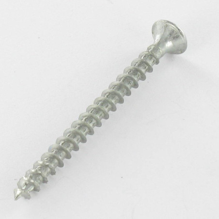 1 x Vis Spax Tête fraisée Pozi N°2 5X70 Diamètre de tête: 9.7 Filetage total WIROX