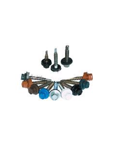 Vis autoperceuse Tête hexagonale TH 6.3X100 Rondelle...