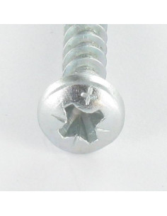 VBA3 Tête ronde TR Pozi 5X20 Acier zingué 2